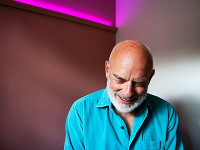 image of Brian Eno about Helping the Music Business Help Save the Planet