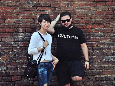 image of Nicoleta Raicu and Nicolae Baldovin of CVLTARTES Magazine about Music Journalism