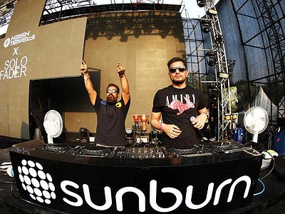 image of Kash Trivedi and Solofader about DJing